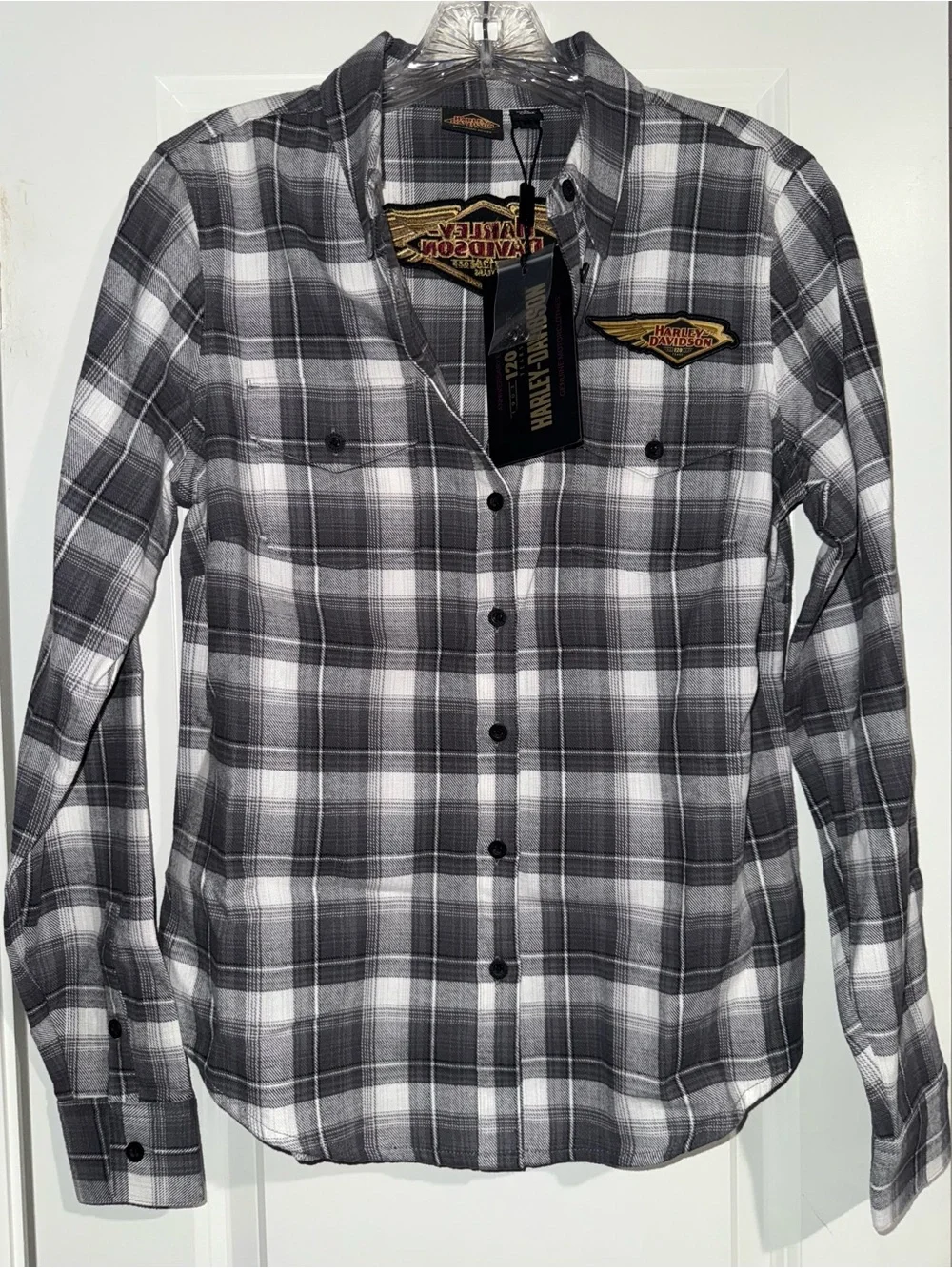 120th anniversary Harley Davidson flannel